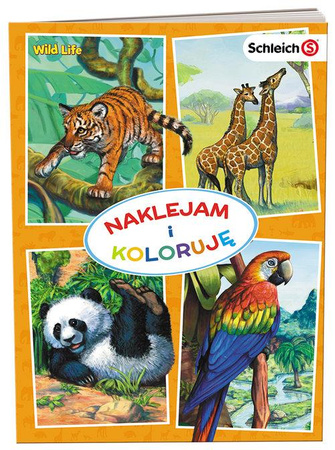 Schleich Wilde World.Naklejam I Koloruję Ameet