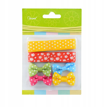 Zestaw Do Zdobienia (Wstążki + Kokardki) 1Szt. 1.5X90Cm
2X3.5Cm Arpex