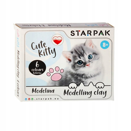 Modelina 6Kol Cuties Kotki Starpak qx