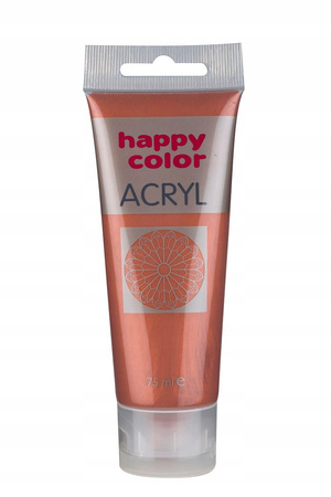 Farba Akrylowa 75Ml, Limonka Metalik, Happy Color