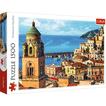 Puzzle 1500 Amalfi, Włochy Trefl