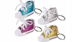 Breloczek Do Kluczy, Trampek Brokatowy 1 Sztuka. Dekorart