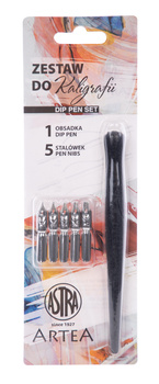 Zestaw Do Kaligrafii 5 Stalówek Astra