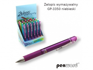 Żelopis Wymazywalny Gp-3350 Niebieski Penword