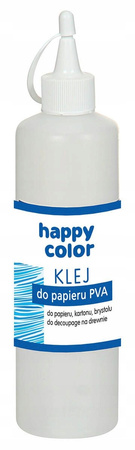 Klej Do Papieru Pva Butelka 250g Happy Color