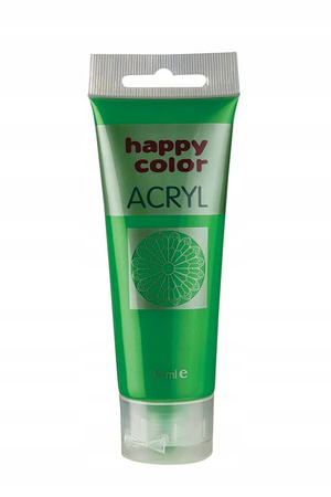 Farba Akrylowa 75Ml, Jasnożółty Limonkowy, Happy Color