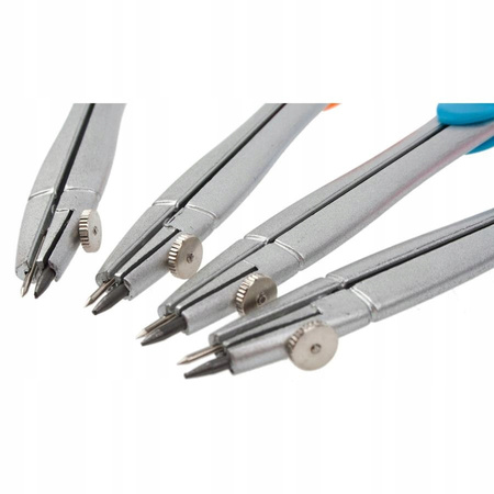 Cyrkiel Metalowy+Grafit Kol Etui Tuba Starpak, 1 sztuka qx