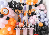 Baner Halloween, 2.5 M, Pomarańczowy Partydeco