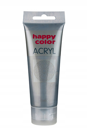 Farba Akrylowa 75Ml, Limonka Metalik, Happy Color