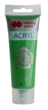 Farba Akrylowa 75Ml , Zielony, Happy Color
