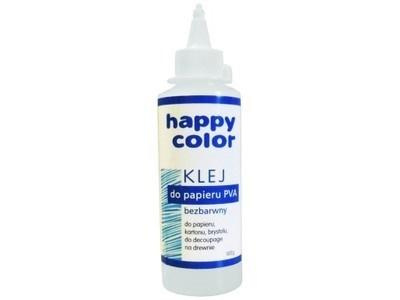Klej Do Papieru Pva Butelka 250g Happy Color