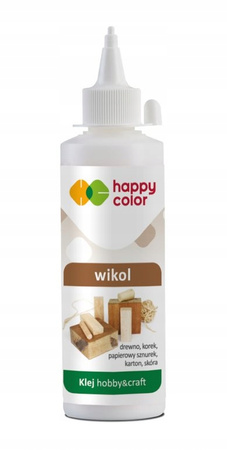 Klej Wikol Premium, Butelka 100G, Happy Color