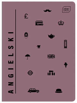 Zeszyt A5 60 Kratka 70g Uv Angielski Interdruk
