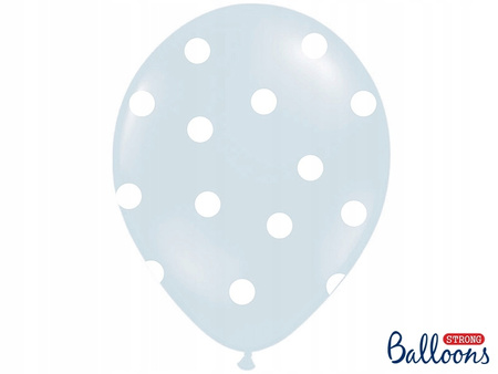 Balony 30Cm, Słonik, Pastel Baby Blue Mix Partydeco
