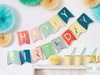 Baner Happy Birthday, Mix, 15 X 175 Cm Partydeco