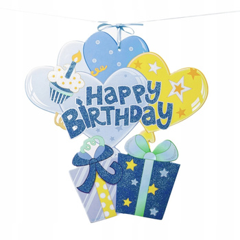 Dekoracja Urodzinowa Hb-437 Mktrade