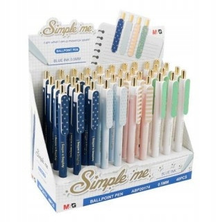 Długopis 0,5 Niebieski Abp20174 Happy Color