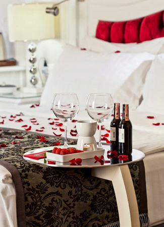 Płatki Róż W Woreczku, Biały (1 Op. / 100 Szt.) Partydeco