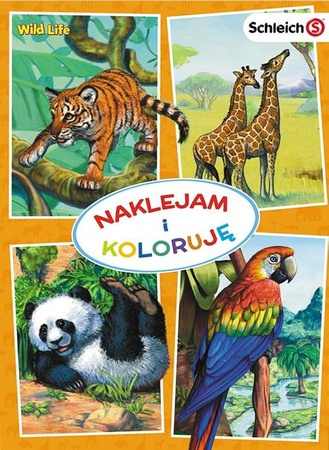 Schleich Wilde World.Naklejam I Koloruję Ameet