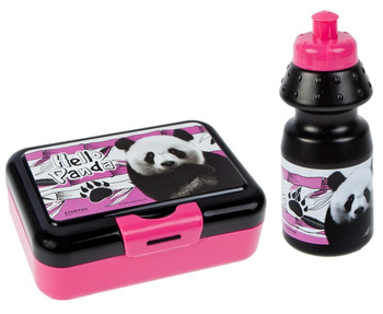 Zestaw Bidon+Śniadaniówka  Panda Starpak