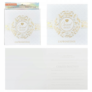 Zaproszenie Zp-051 Chrzest Kukartka