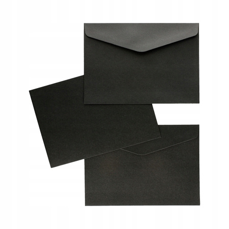 Koperta C5 Pearl Czarny 150g 10szt. Galeria Papieru