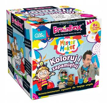 Brainbox Koloruj I Zapamiętaj Albi