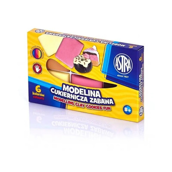 Modelina Cukiernicza Zabawa 6 Kolorów Astra