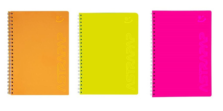 Kolozeszyt Astrapap Fluo A5 80k Linia Astra