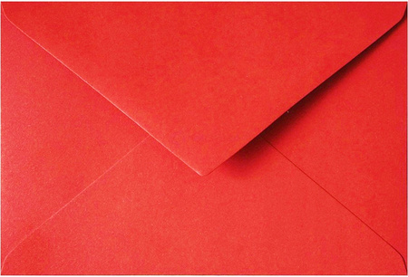 Koperta C5 Pearl Czerwony 150g 10szt. Galeria Papieru