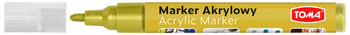 Marker Akrylowy TO-402 Złoty 1 sztuka Toma