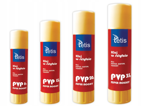 Klej W Sztyfcie 15G Pvp Tetis