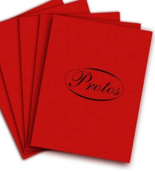 Brystol Karton A3 20ark 12 Czerwony Ciemny Protos