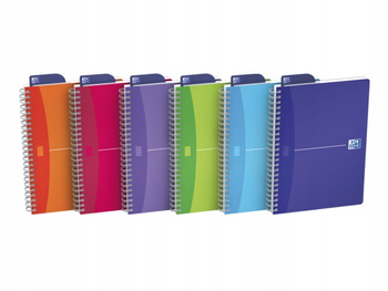 Kołonotatnik A5 90K 90G Linia Oxford