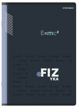 Zeszyt A5/60K Kratka Fizyka 73 Top2000