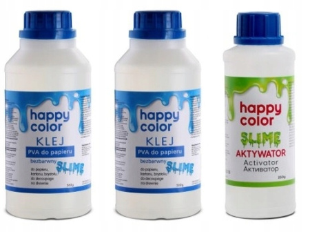 Klej Do Papieru Pva Butelka 500g Happy Color