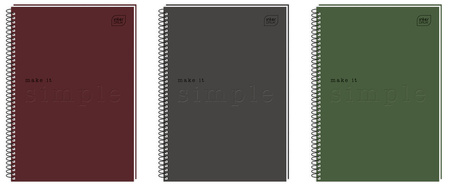 Kołozeszyt A5 50 Kratka Simple Interdruk