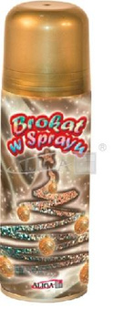 Brokat W Sprayu Złoty Aliga