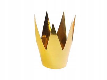 Korony Party, Złoty, 5,5cm Partydeco