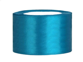 Tasiemka Satynowa, Turkus, 38mm/25m Partydeco