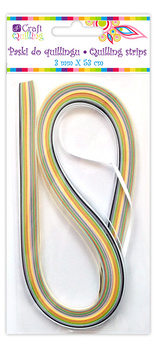 Paski Do Quillingu 3 Mm, 108 Szt. Basic (18 Kolorów) Dpcraft
