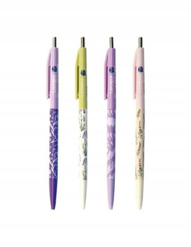 Długopis Automatyczny Lavender, Niebieski, Różne Motywy, 0.5Mm, M&G Happy Color, 1 sztuka (qx)
