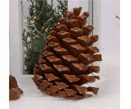 Mini szyszki, 12 szt., bielone DpCraft