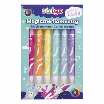 Magiczne Flamastry 6Szt Lenka Strigo