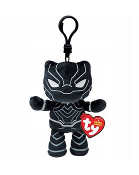 Maskotka Beanie Babies Marvel Black Panther, Clip 8,5 Cm Ty Meteor