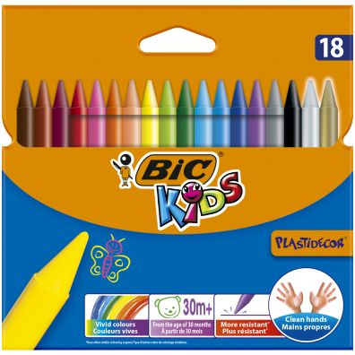 Kredki Plastidecor Kids 18 Bic