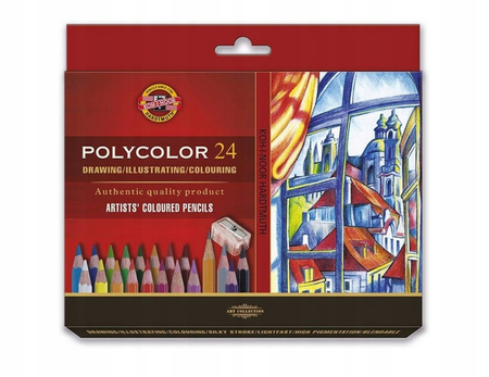 Kredki Polycolor 24Kol 3834 Kohinoor