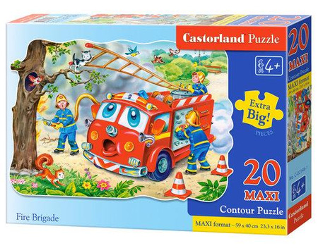 Puzzle 20 Maxi - Straż Pożarna Castorland