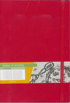 Notes Impresja B5 Kra Czerw. Antra