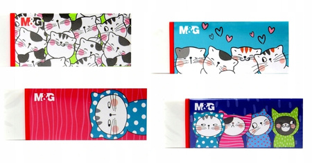 Gumka So Many Cats M&G Axp963J2 Happy Color, 1 sztuka (qx)